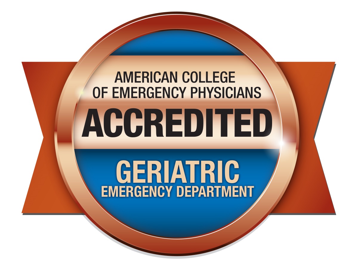 Geriatric Emergency Department Accreditation seal